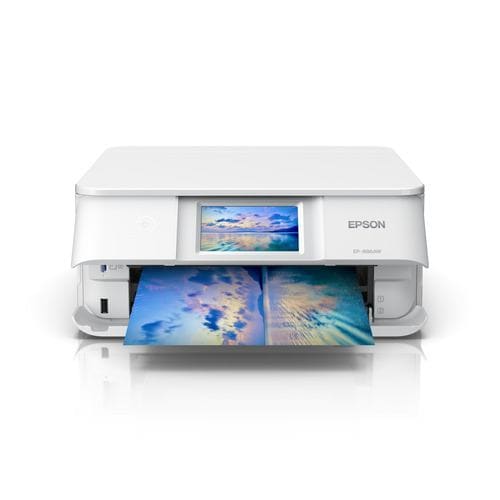 EPSON EP-886AW A4カラーインクジェット複合機 ホワイト | ヤマダ