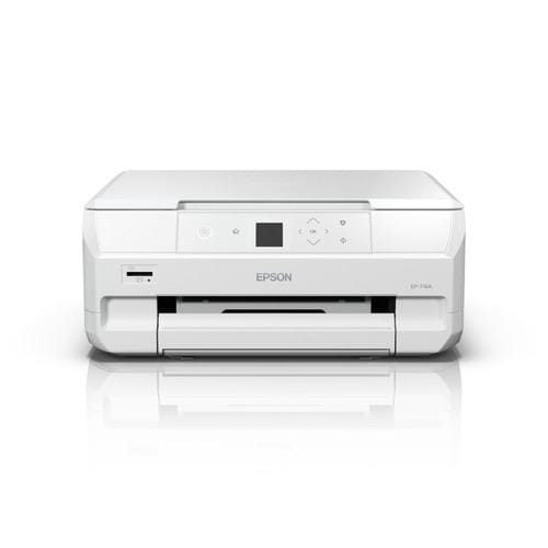 EPSON EP-716A A4カラーインクジェット複合機 ホワイト | ヤマダウェブコム