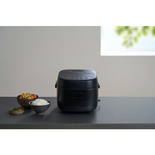 アイリスオーヤマ KRC-INA50-B IHジャー炊飯器 5.5合炊き 極厚火釜