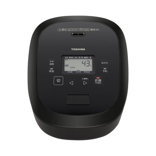 東芝 RC-10RXA(K) 真空IH炊飯器 炎 匠炊き 5.5合炊き グランブラック