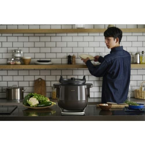 アイリスオーヤマ KDAC-IA2-T 自動かくはん式調理機 CHEF DRUM
