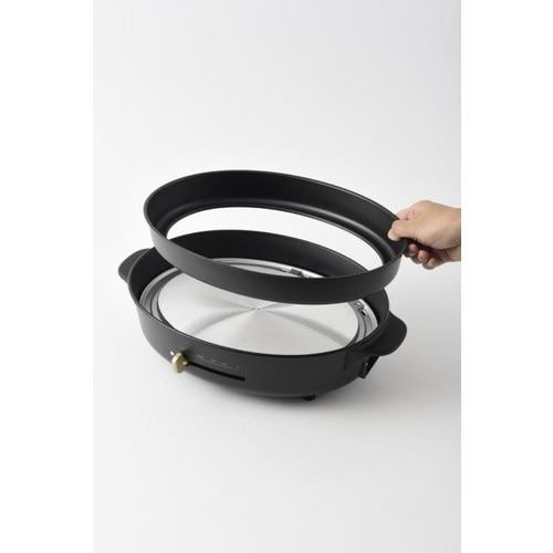 BRUNO BOE053-BK オーバルホットプレート ブラック BOE053BK | ヤマダ