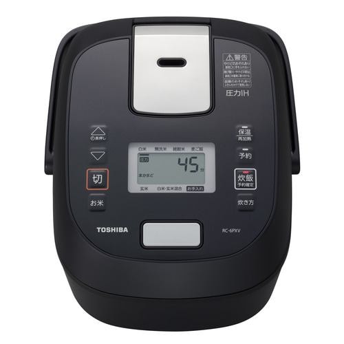 アウトレット超特価】東芝 RC-6PXV(K) 圧力IH炊飯器 炎匠炊き 3.5合