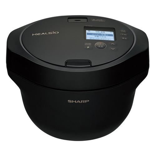 シャープ KNHW16H 自動調理鍋 ヘルシオホットクック 1.6L ブラック