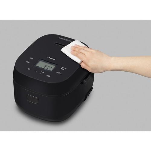 東芝 RC-10BHW(K) IH炊飯器 5.5合炊き ブラック | ヤマダウェブコム