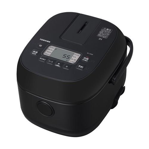 東芝 RC-5XW(K) IH炊飯器 3合炊き ブラック | ヤマダウェブコム