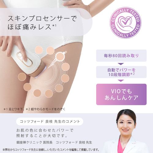 ブラウン PL-5268 家庭用 光美容器 IPL シルクエキスパート ホワイト