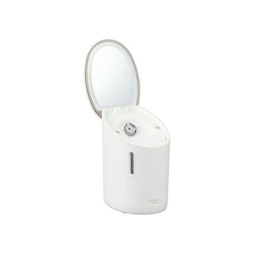 アイリスオーヤマ FST-101-W フェイススチーマー MiCOLA ホワイト