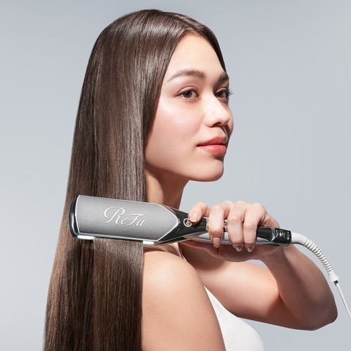 MTG RECA03A ReFa POWER STRAIGHT IRON ブラック | ヤマダウェブコム