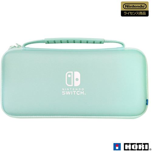 ホリ NSW-826 スリムハードポーチ プラス for Nintendo Switch ミント