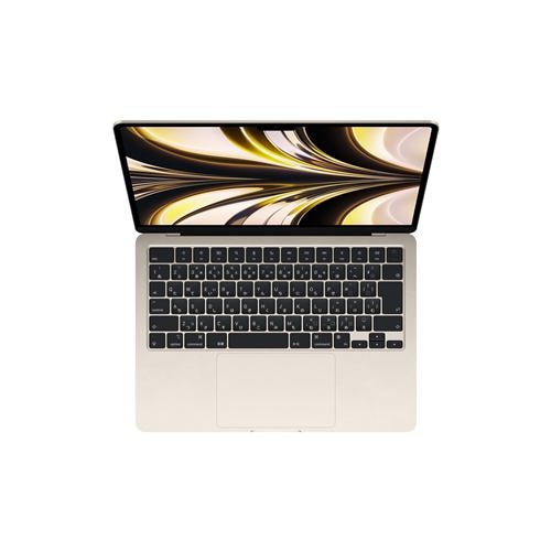 Apple MacBook Air M2 スターライト8GB/256GB 【公式通販】