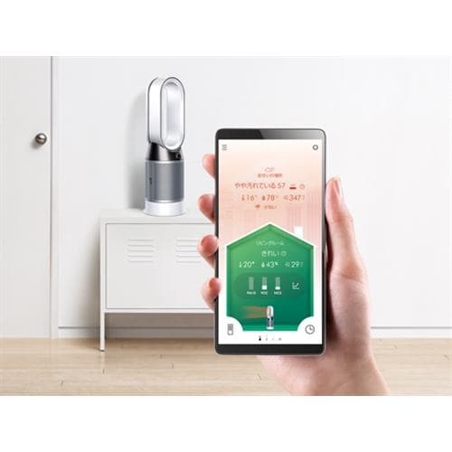 ファンヒーター ダイソン 空気清浄機 HP04WSN 空気清浄ファンヒーター