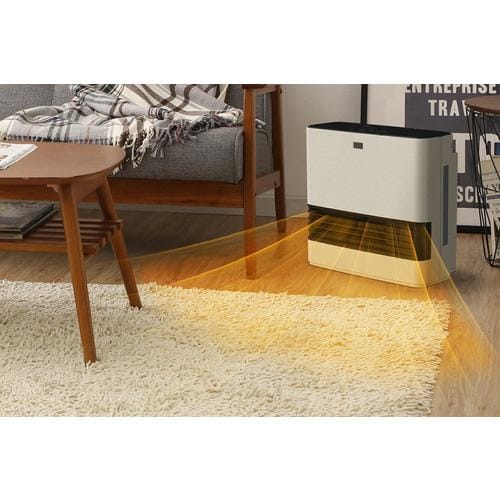 アイリスオーヤマ KCHHM121-W 大風量加湿セラミックファンヒーター