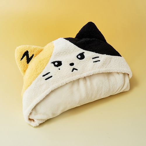 LINEfriends 100034264 zeroni フード付きブランケット