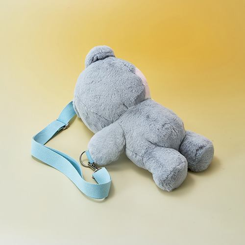 LINEfriends 100034257 zeroni ぬいぐるみバッグ（Fluffy