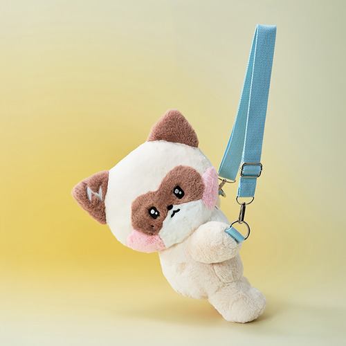 LINEfriends 100034252 zeroni ぬいぐるみバッグ（Fluffy