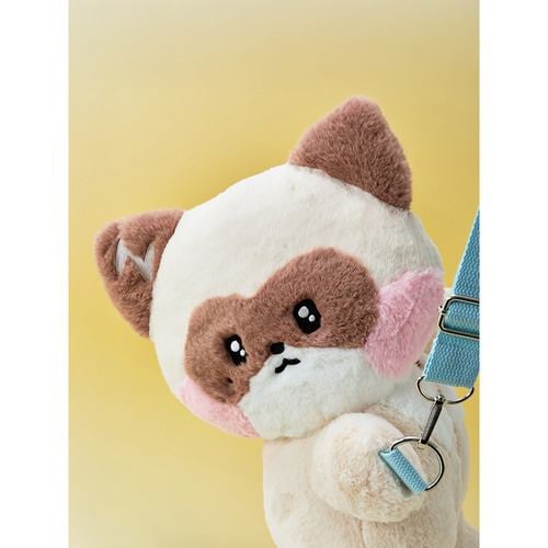 LINEfriends 100034252 zeroni ぬいぐるみバッグ（Fluffy