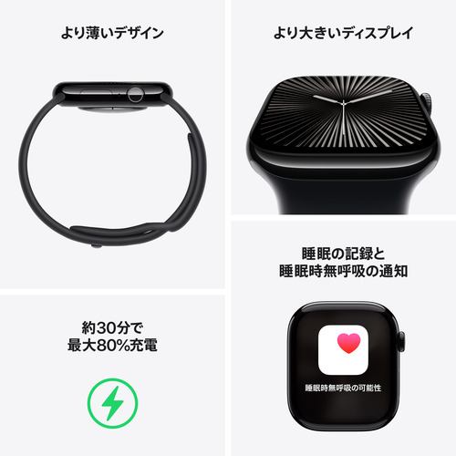 アップル(Apple) MC7R4J/A Apple Watch Series 10（GPS + Cellular