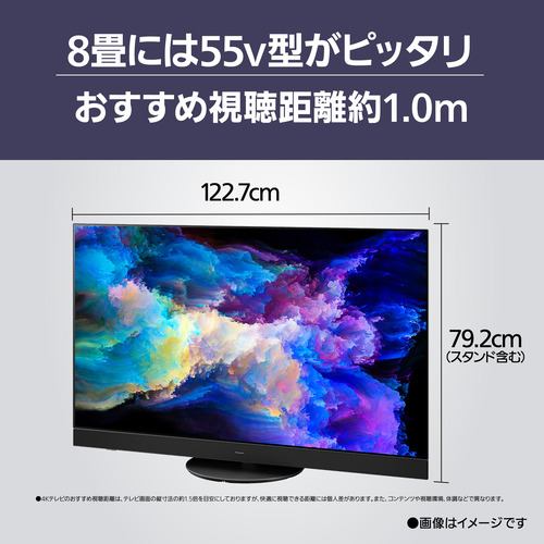 パナソニック TV-55Z95A 55V型 有機ELテレビ 4Kチューナー内蔵 VIERA