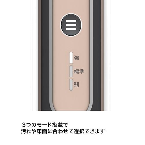 SharkNinja S8201J Shark STEAM & SCRUB 回転スチームモップ ホワイト