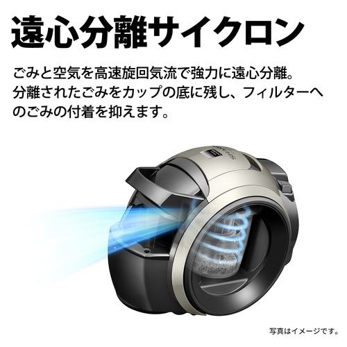 シャープ EC-U100 遠心分離キャニスター掃除機 サイクロン式 コード式