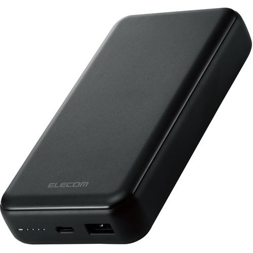 エレコム DE-C34-20000BK モバイルバッテリー 20000mAh USB Power