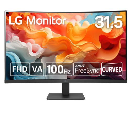 LGエレクトロニクス 32MR50C-B 31.5型 曲面型 LG Monitor VA 100Hz