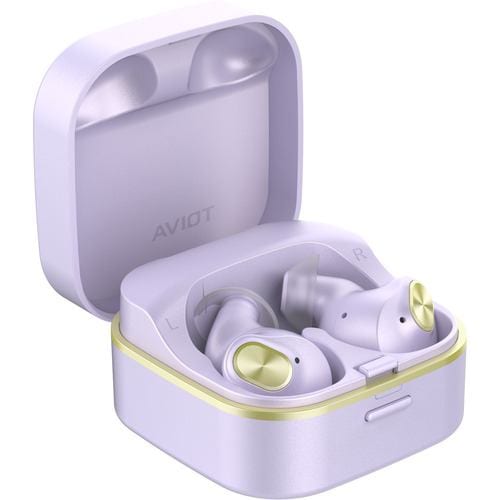AVIOT TE-Q3R-LV トゥルーワイヤレスイヤホン アダプティブノイズ