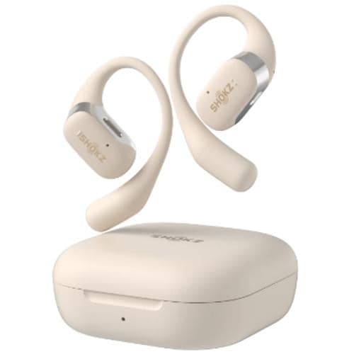 ショックス ワイヤレス イヤホン 左右分離 IP54 最大7時間 USB-C