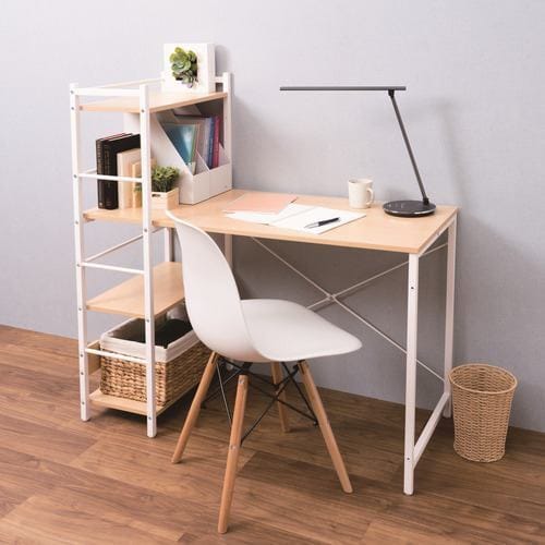 在庫限り】ヤマダオリジナル ［幅110］デスク シェルフ付