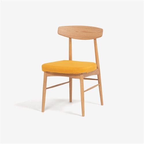 大塚家具 ダイニングチェア「ユノ3A」レッドオーク材ホワイトオーク色