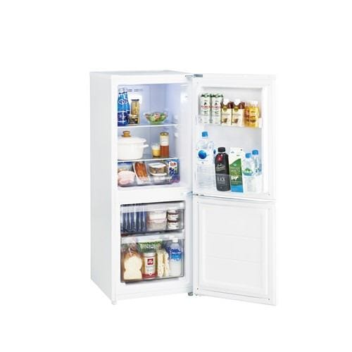 Haier JR-NF140P-W 2ドア冷蔵庫 右開き 140L ホワイト | ヤマダウェブコム