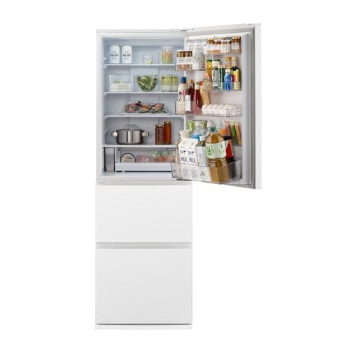 パナソニック 冷蔵庫 365L 右開き 3ドア 幅60cm うす型 シンプル