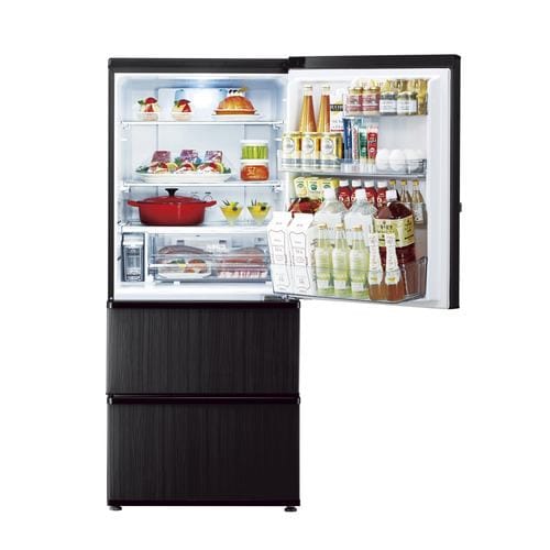 アクア 冷蔵庫 272L 右開き 3ドア 幅60cm 旬鮮チルド 耐熱トップ