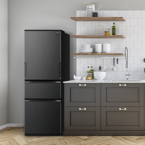 シャープ 冷蔵庫 374L 左右付替 3ドア 幅60cm 循環プラズマクラスター