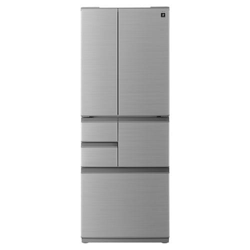 シャープ 冷蔵庫 502L 観音開き 6ドア 幅68.5cm メガ冷凍室 プラズマ