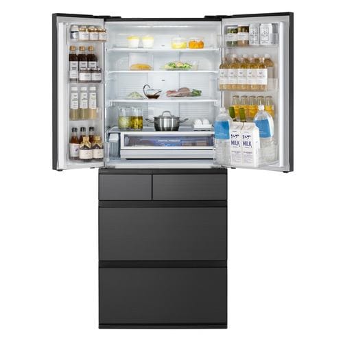 パナソニック 冷蔵庫 650L 観音開き 6ドア 幅75cm フルオープン引出し