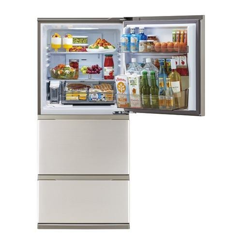 アクア 冷蔵庫 262L 右開き 3ドア 幅60cm スタイリッシュデザイン