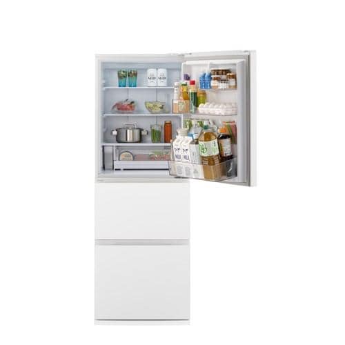 パナソニック 冷蔵庫 326L 右開き 3ドア 幅60cm うす型 シンプル