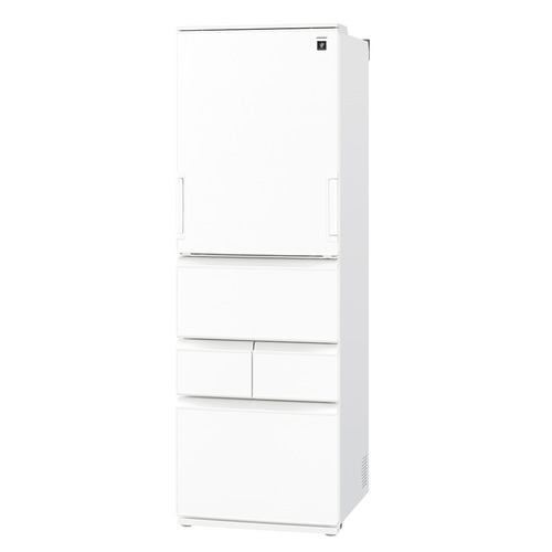 シャープ 冷蔵庫 408L 左右付替 5ドア 幅60cm プラズマクラスター