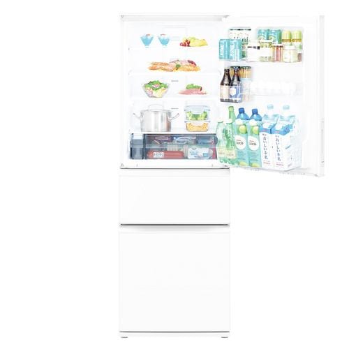 シャープ 冷蔵庫 374L 右開き 3ドア 幅60cm プラズマクラスター