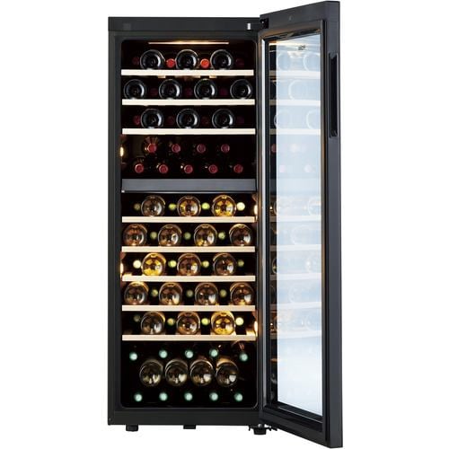 Haier JQ-F192A-K ワインセラー 192L（最大79本収納可） ブラック