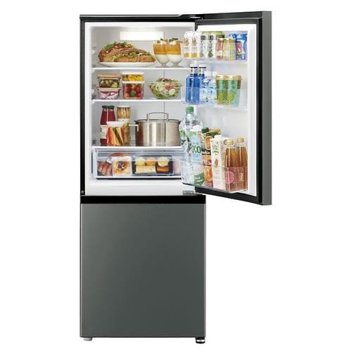 AQUA AQR-20P(DS) 2ドア冷蔵庫 SIMPLE＋ ダークシルバー | ヤマダ