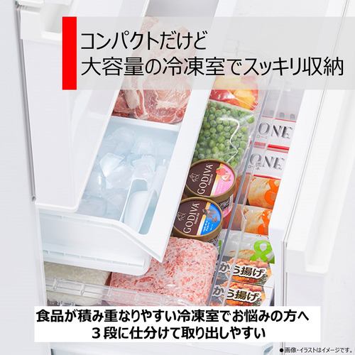 東芝 GR-V33SC(KZ) 3ドア冷蔵庫 (326L・右開き) マットチャコール