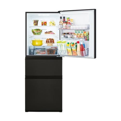 東芝 GR-V33SC(KZ) 3ドア冷蔵庫 (326L・右開き) マットチャコール