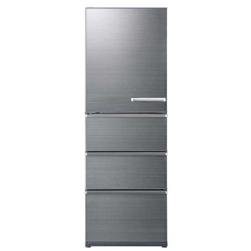 アクア 冷蔵庫 430L 左開き 4ドア 幅60cm ローボディ LED庫内灯 おい