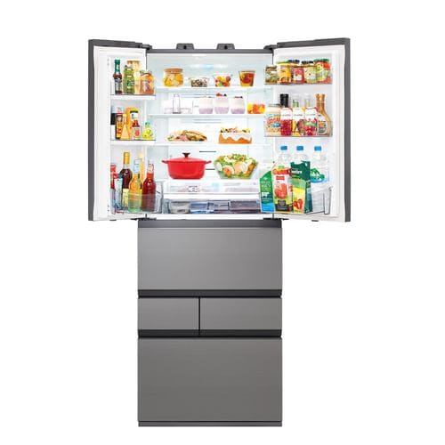 東芝 冷蔵庫 551L 観音開き 6ドア 幅68.5cm 摘みたて野菜室 新鮮ツイン