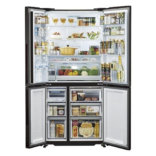 関東限定】アクア 冷蔵庫 512L 観音開き 4ドア 幅83cm うす型 ロング