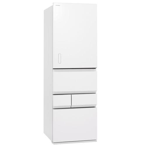 東芝 冷蔵庫 452L 右開き 5ドア 幅60cm 奥行スリム 速鮮チルド 広々