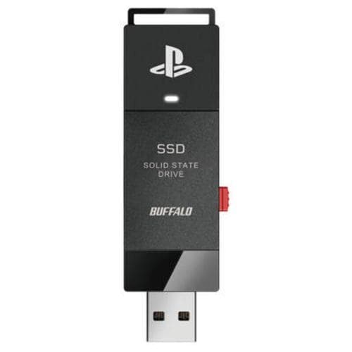 BUFFALO SSD-SAO1.0U3-B PlayStation(R)公式ライセンス取得 ポータブル